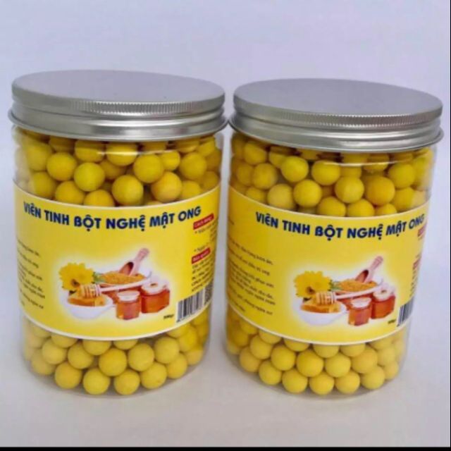 1kg viên tinh bột nghệ mật ong