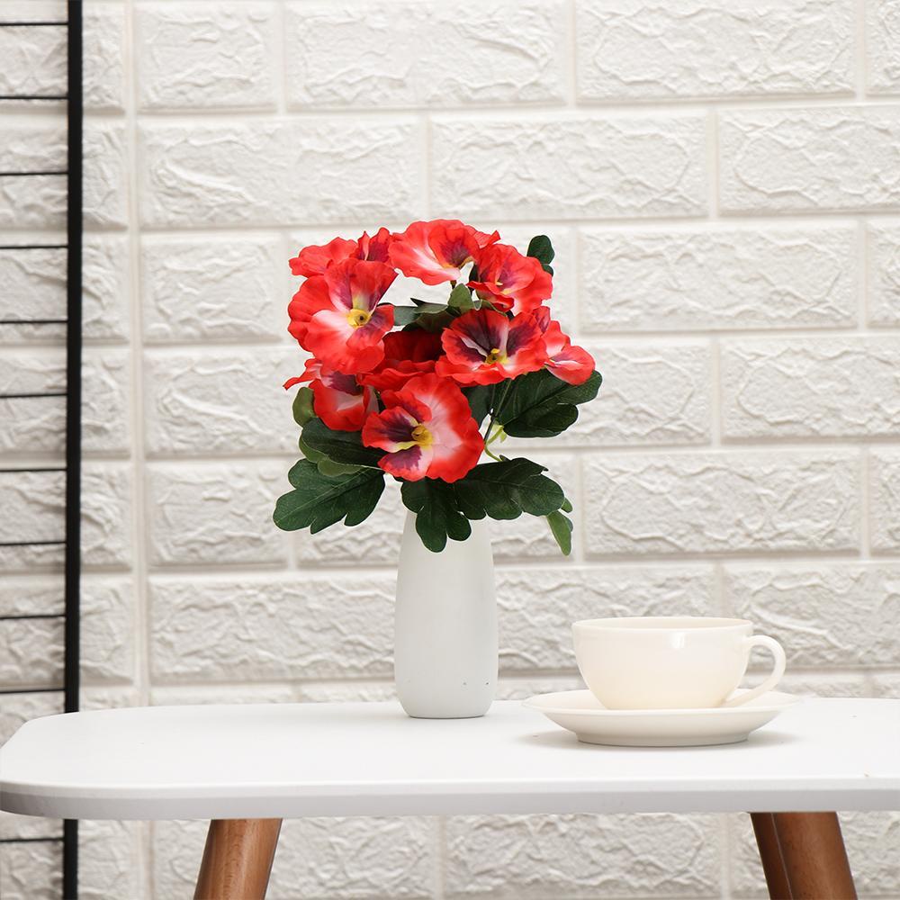 Bó 10 Đầu Cây Thông Giả Bằng Lụa Dùng Trang Trí