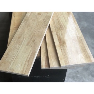 Gỗ ghép cao su làm kệ trang trí đa kích thước rộng 15cm