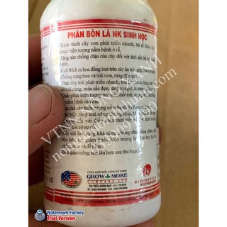 phân bón lá Amino - Kali bộ 3 chai 100ml