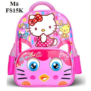 Ba lô Doraemon, hello kitty, siêu nhân đi học cho bé dễ thương