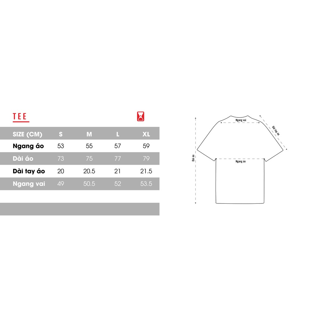 Áo thun NEEDS OF WISDOM Hologram Signature Tee | BigBuy360 - bigbuy360.vn