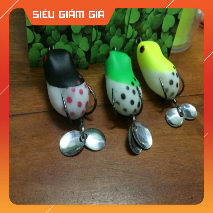Mồi giả nhái hơi Frog Toon, mồi câu cá - ĐỒ CÂU NGỌC HẢI