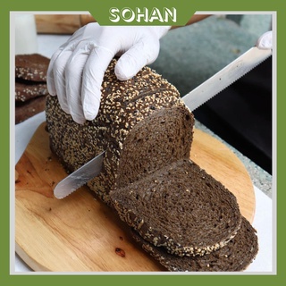 Bánh Mỳ Đen Healthy ổ 600g to ú ụ, Hỗ Trợ Ăn Kiêng, Giảm Cân Hiệu Quả - Sohan Food