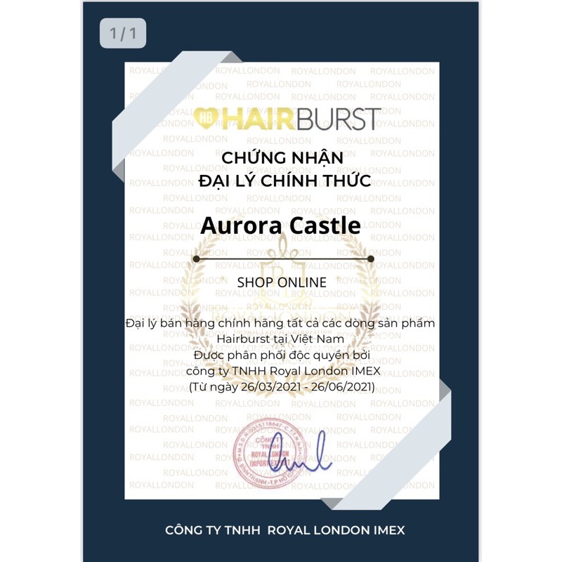 Set gội xả chống rụng tóc, mọc tóc Hairburst | BigBuy360 - bigbuy360.vn