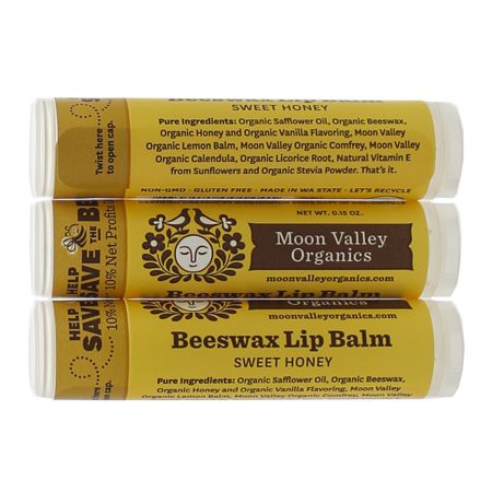 [Auth] [Organic] Son dưỡng hữu cơ nội địa Mỹ Moon Valley Organics Lip Balm