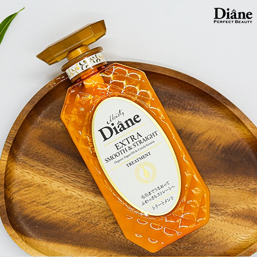 Dầu xả vào nếp suôn mượt Moist Diane Extra Straight-450ml