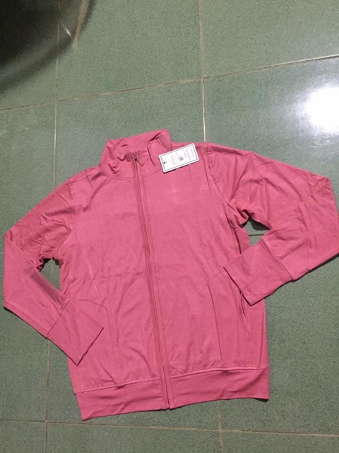 Áo khoác thun lạnh, không mũ- màu size lớn. | BigBuy360 - bigbuy360.vn