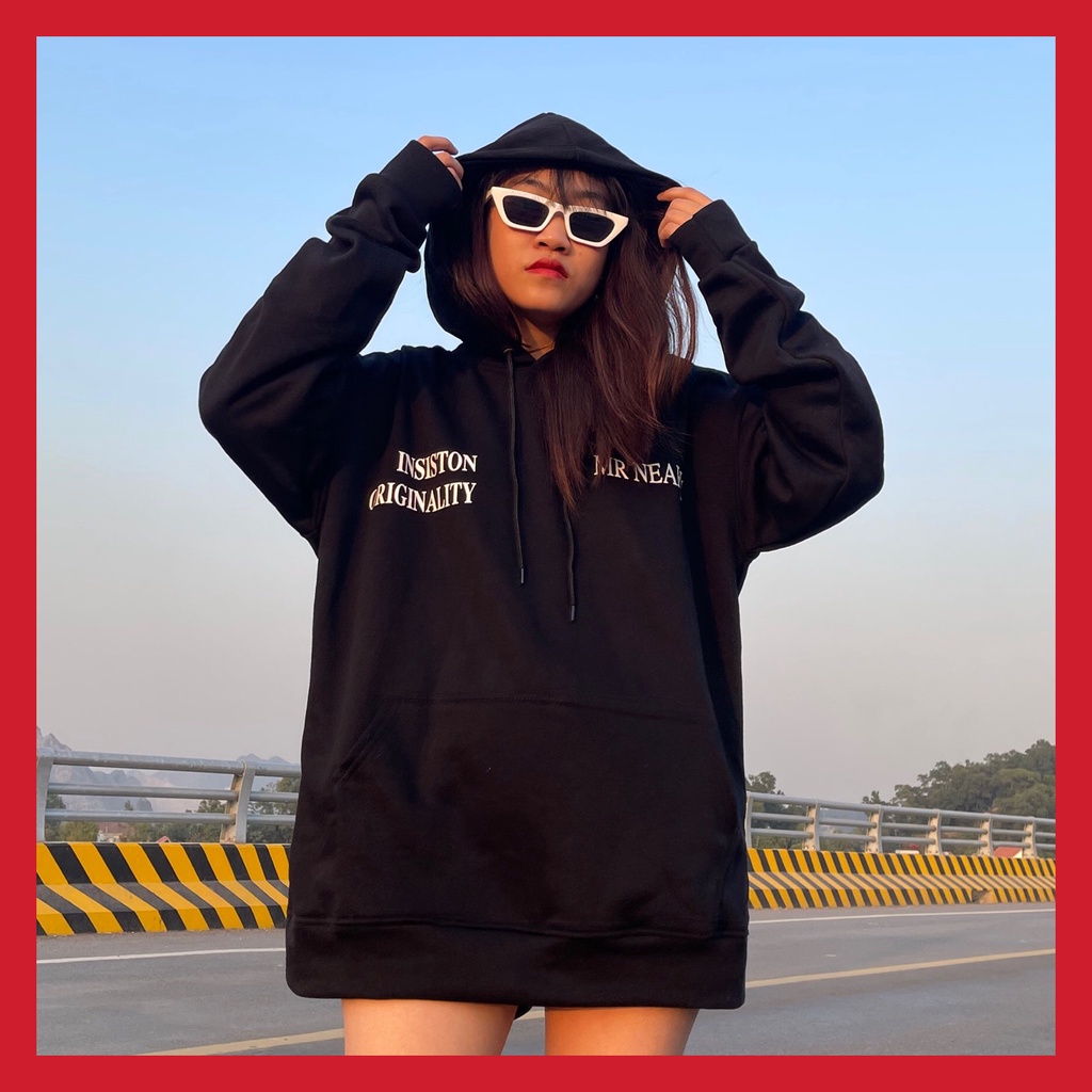 Áo hoodie unisex nam nữ xuất xịn, áo khoác có mũ dài tay , áo nỉ bông form rộng mền mịn chống nắng NP Shop | BigBuy360 - bigbuy360.vn