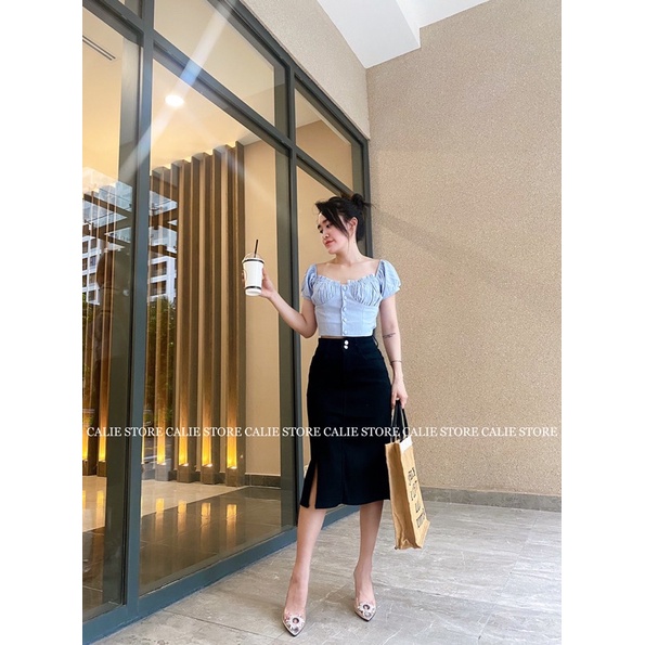 ÁO CTOPTOP BẸT VAI CALIE STORE