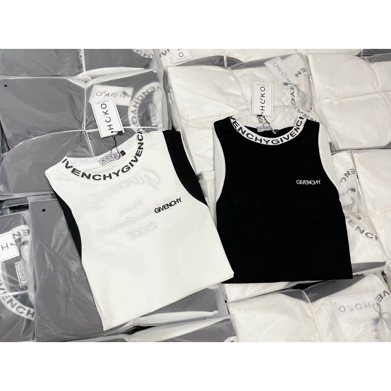 Áo thun nam cổ tròn thêu chữ GV áo phông nam tay ngăn chất cotton