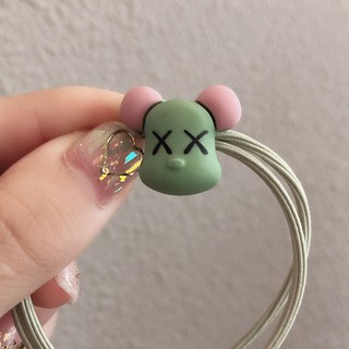 (Butgiasi) Thun Buộc Tóc Cột Tóc Đầu Kaws Dễ Thương