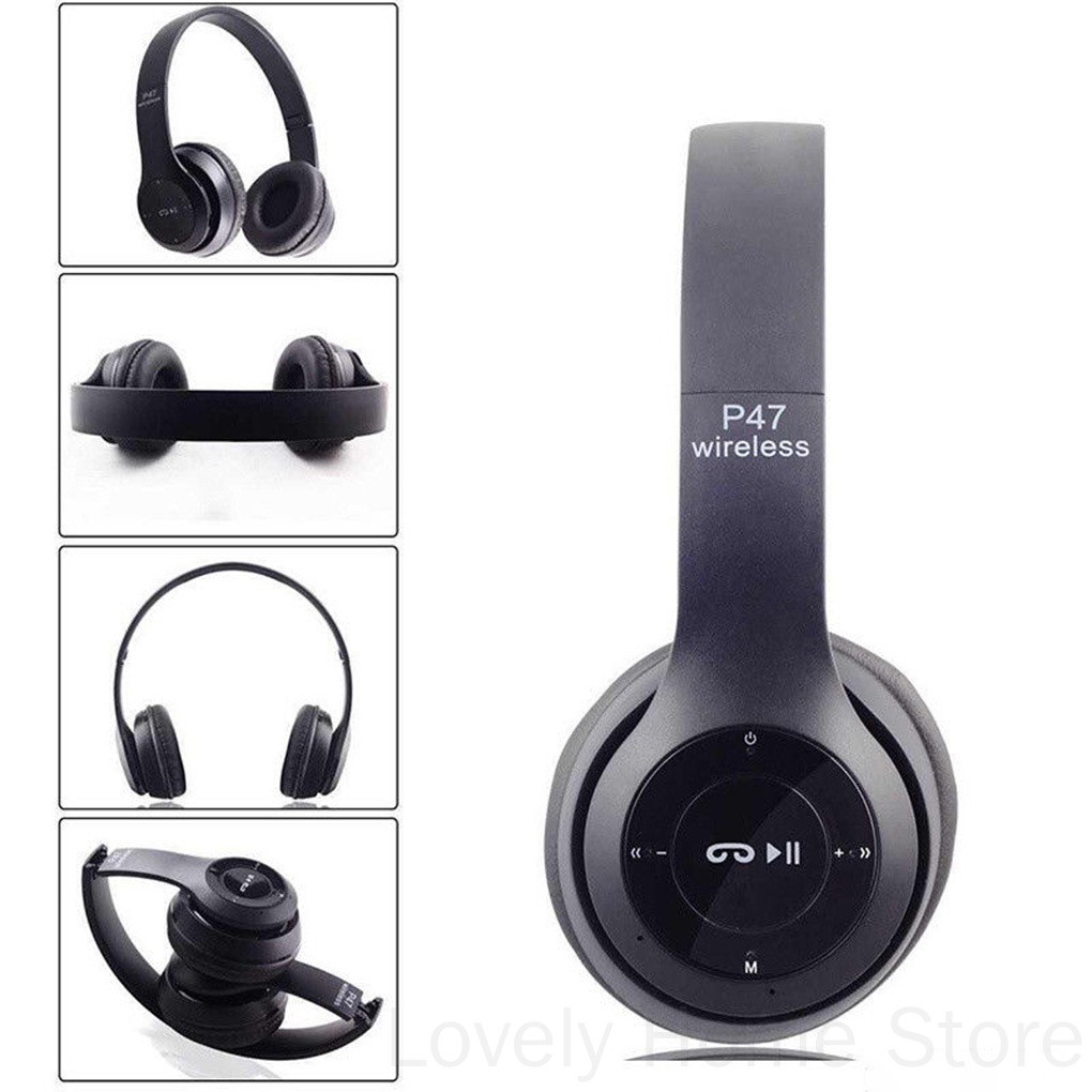 Tai Nghe Bluetooth 4.2 Không Dây P47 Dùng Cho Mp3 / Mp4