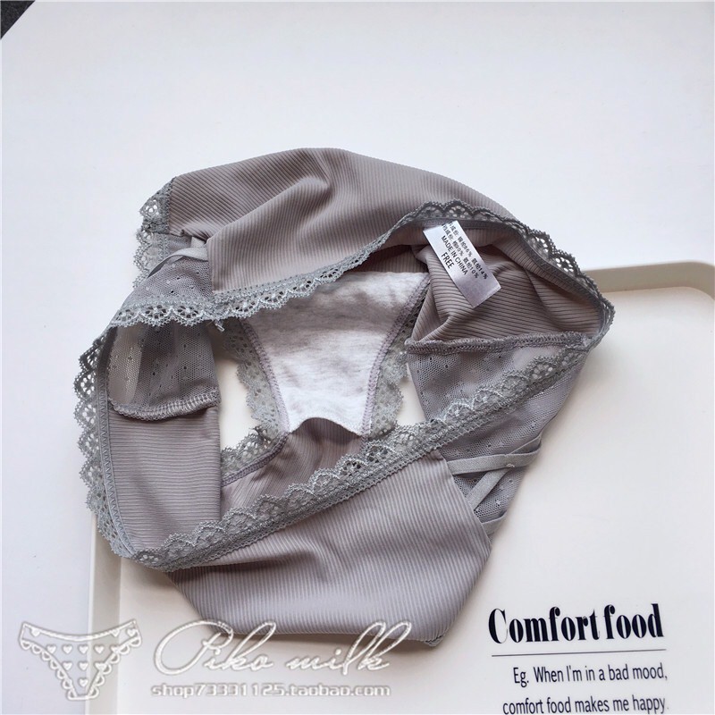 Quần Lót Thun Lạnh Chất Liệu Siêu Mềm Mịn Cạp Vừa Hông Đan Chéo _ Q222 - S3 | BigBuy360 - bigbuy360.vn