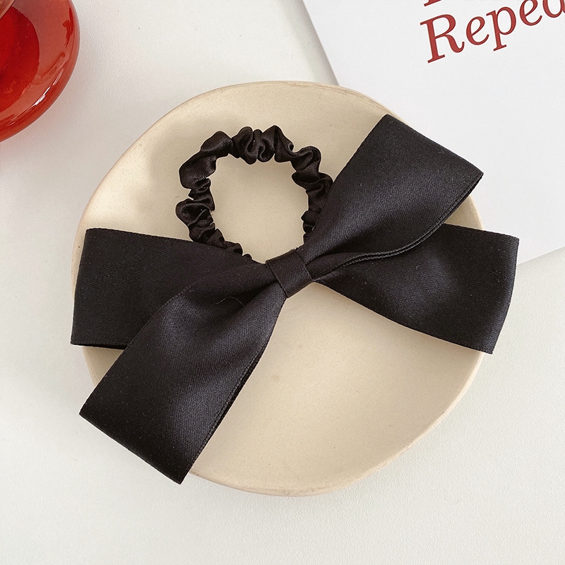 Dây Cột Tóc Đính Nơ Xinh Xắn Dành Cho Nữ