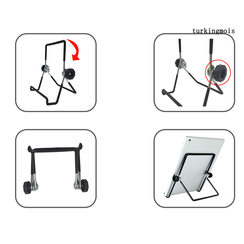Giá Đỡ Máy Tính Bảng Để Bàn Bằng Sắt Có Thể Gấp Gọn Cho Ipad 2 / 3 / 4 | BigBuy360 - bigbuy360.vn