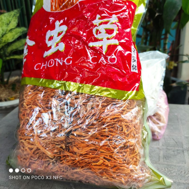 Đông trùng hạ thảo khô dùng nấu ăn