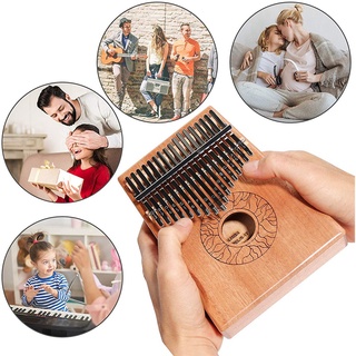 Đàn Kalimba 17 phím bằng gỗ cho bé