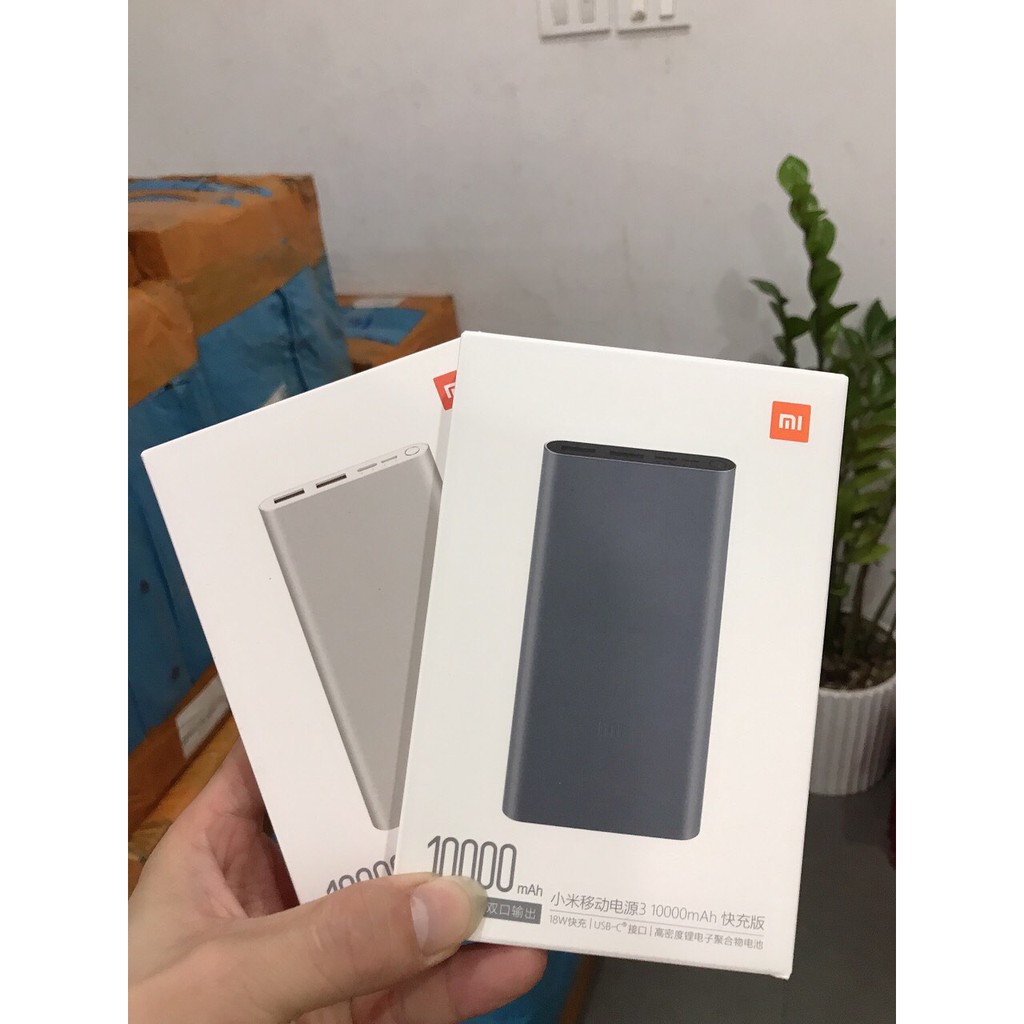 Pin Sạc Dự Phòng Xiaomi gen 2 - 10000mah Sạc Nhanh Tiện Dụng Dùng Cho Mọi Điện Thoại IPHONE SASUNG