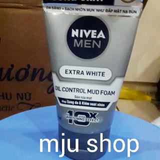 Sữa rửa mặt Nivea Men Extra White