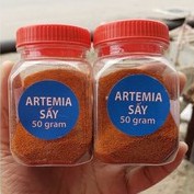 [Mã PET50K giảm Giảm 10% - Tối đa 50K đơn từ 250K] Artemia Sấy Khô Lọ 50gram- Thức Ăn Dinh Dưỡng Cho Cá Cảnh