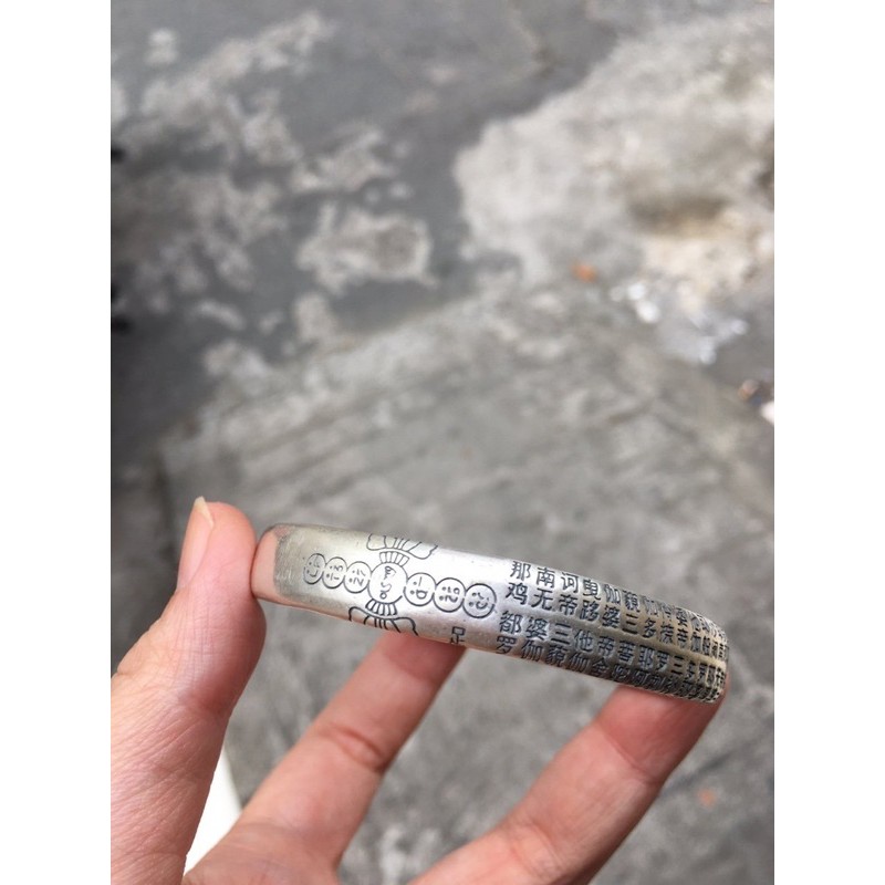 Vòng tay khắc chú KINH LĂNG NGHIÊM Trang sức Phật giáo tây tạng