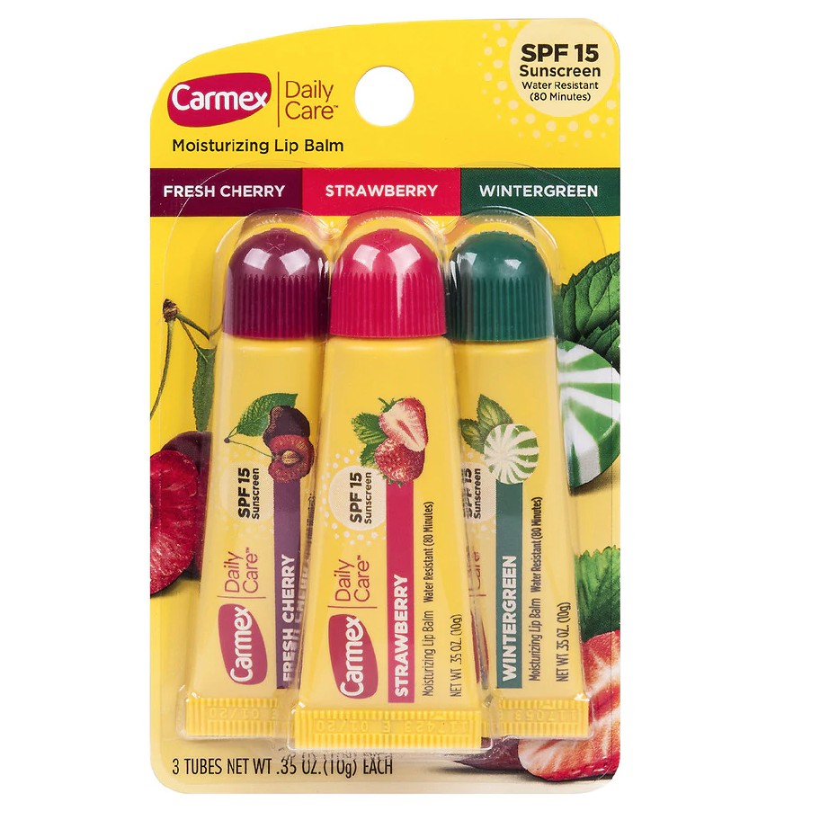 Son dưỡng môi Carmex lip balm spf15