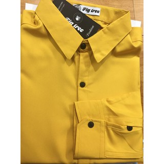 Áo sơ mi thời trang màu vàng