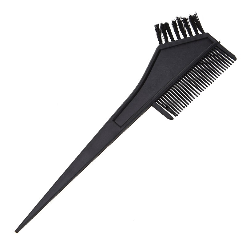 Bộ 5 dụng cụ hỗ trợ nhuộm tóc MONJA bằng nhựa màu đen tiện dụng thích hợp cho salon
