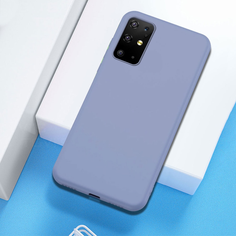Ốp điện thoại silicon mềm dẻo chống trượt màu trơn dành cho Samsung Galaxy Note 20 Ultra 5G
