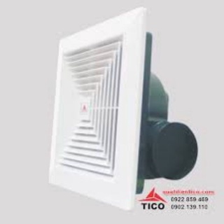 Quạt thông gió gắn trần Tico 20av4 hút ngang lỗ chờ trần 25cm