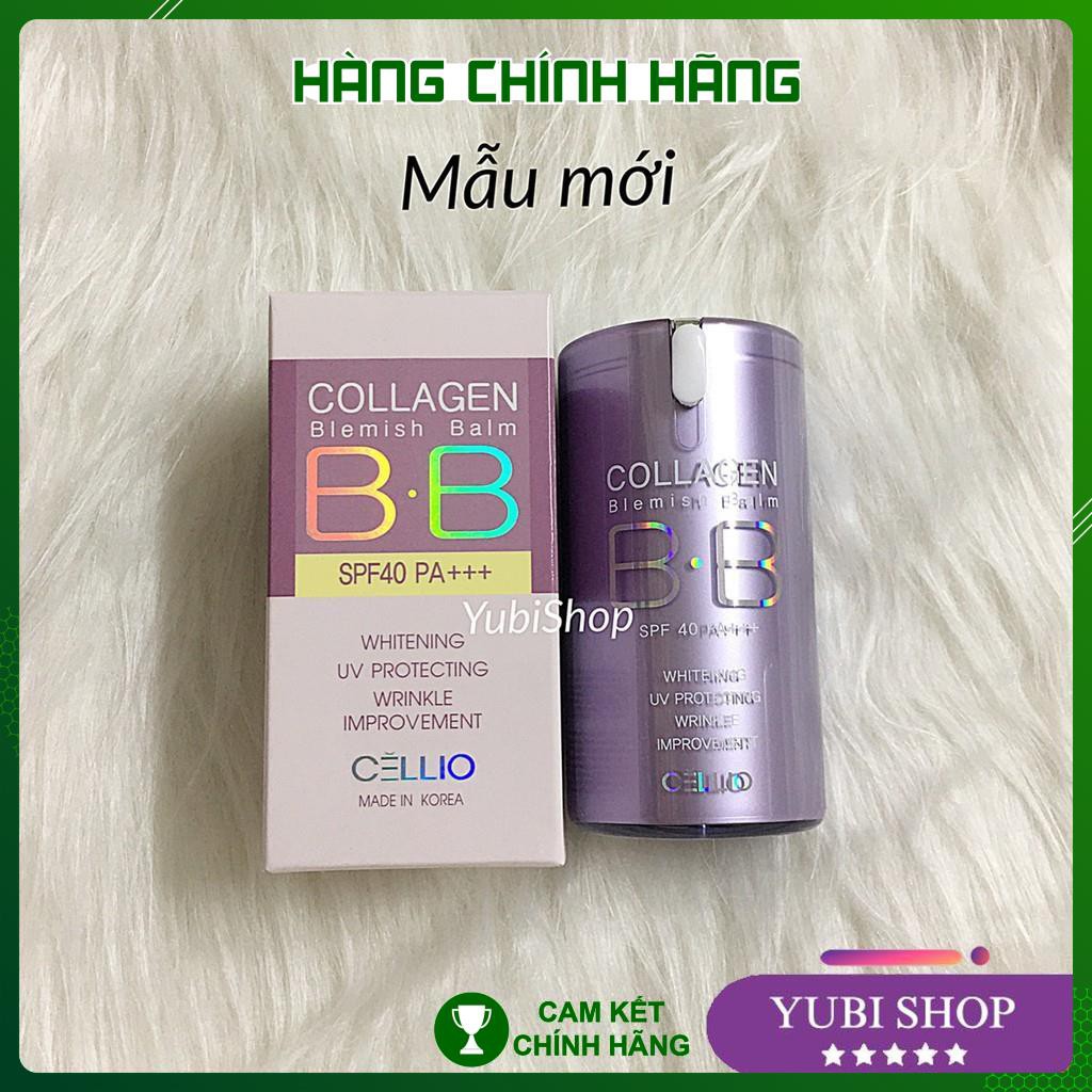 KEM NỀN BB COLLAGEN CELLIO - HÀN QUỐC - KEM NỀN CELLIO COLLAGEN BLEMISH BALM BB SPF 40 PA+++