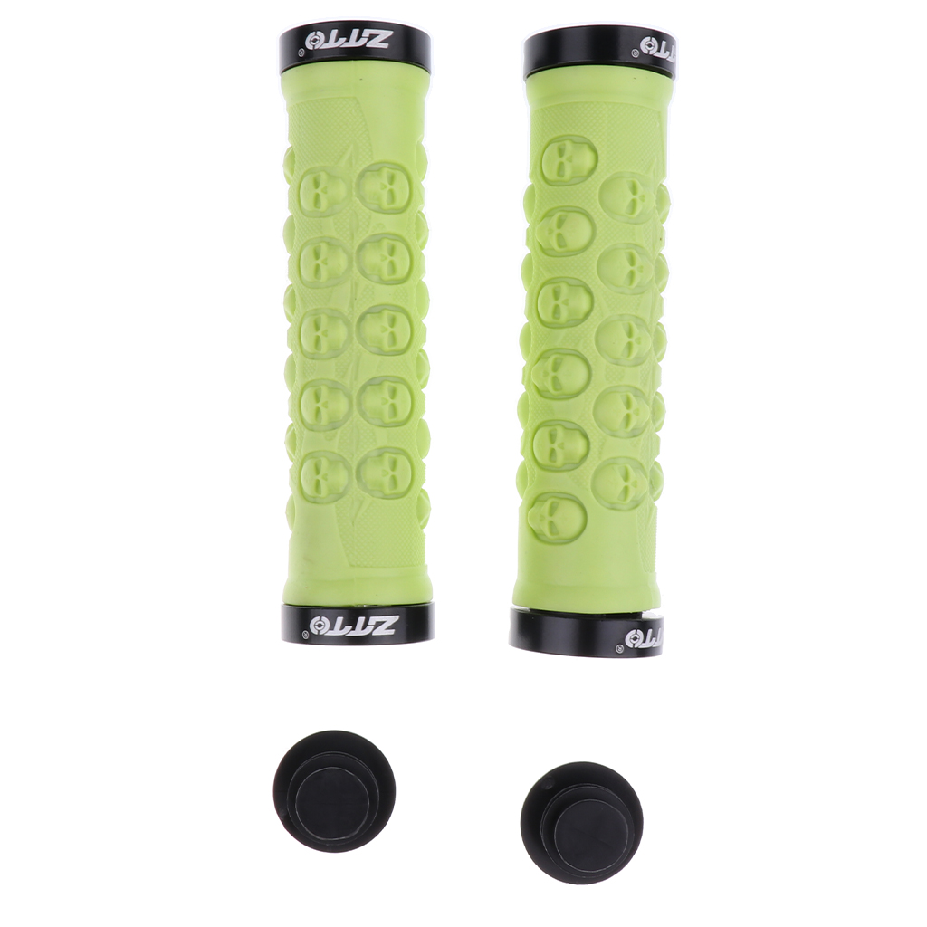 Bubble Shop61 1 Pair MTB Bike   Fixed Gear Grips Soft Handlebar Grips Cover Black