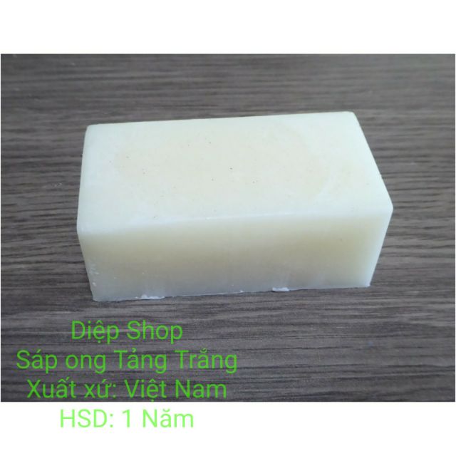 1kg Sáp Ong Tảng Trắng- Nguyên liệu làm son handmade