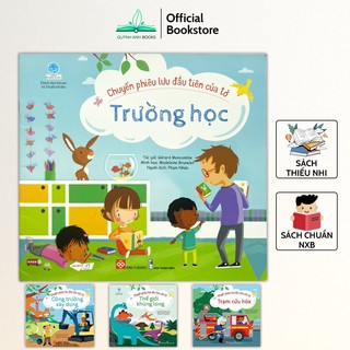 Sách - Chuyến phiêu lưu đầu tiên của tớ kích thích tư duy khám phá cho trẻ từ 3 tuổi (Bộ 4 quyển) - NPH Đinh Tị
