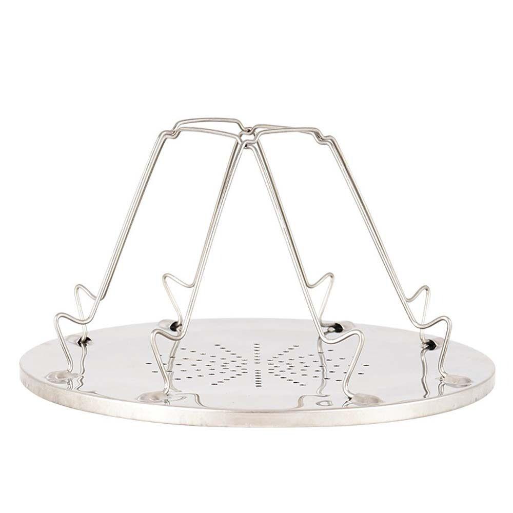 Vỉ Nướng Bánh Mì Bằng Thép Không Gỉ Có Thể Gấp Gọn Tiện Dụng Cho Hoạt Động Ngoài Trời