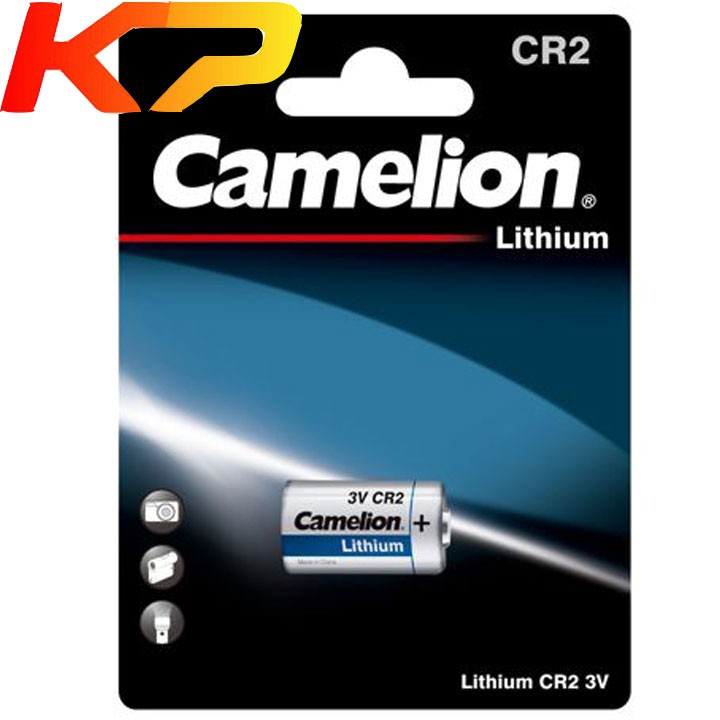 Pin CR2 Camelion CR2-BP1 Photo Lithium 3V chính hãng, Pin máy ảnh CR2 lithium 3V - vỉ 1 viên