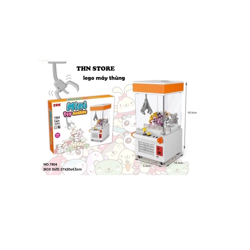 Mini lego mô phỏng máy thùng