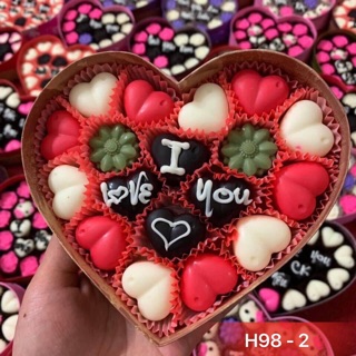 Socola valentine (hộp 18 viên)
