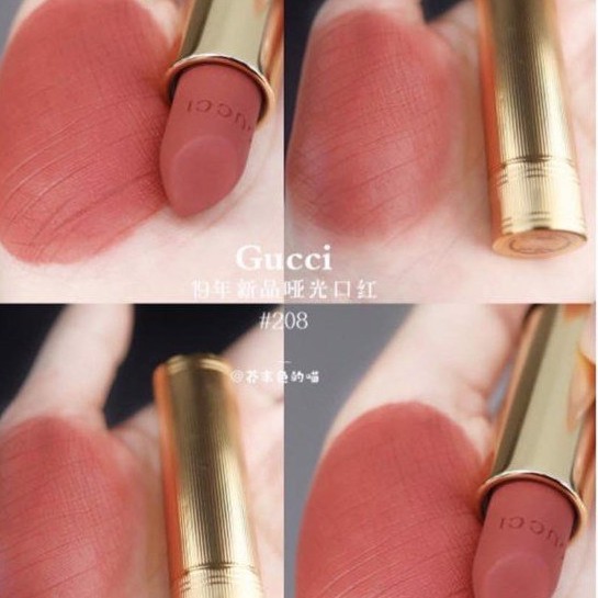 ❤️Hàng mới về❤️ Chính Hãng Son Gucci Matte/Satin. chất son lì hoàn hảo, siêu mịn, che được hết các khuyết điểm của môi