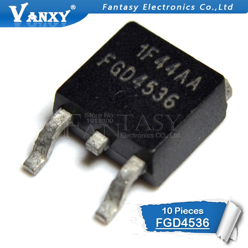 Set 10 Linh Kiện Điện Tử Fgd4536 To-252 Fgd4536Tm To252