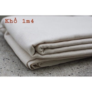 Vải bố thô trơn