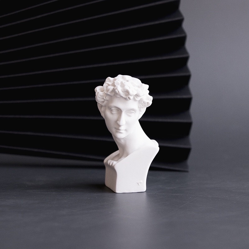 Tượng thạch cao Hy Lạp Mini phụ kiện chụp hình