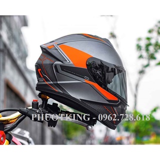 [Tặng găng 100k] Mũ bảo hiểm fullface YOHE 977