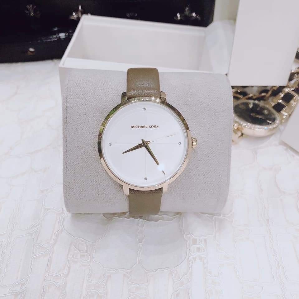 Đồng hồ nữ Micheal Kors MK2865 dây da nâu