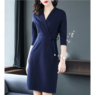 {Thời trang thiết kế} -Đầm cao cấp DV1005- váy đầm, áo sơ mi mẫu đẹp 2018-2019