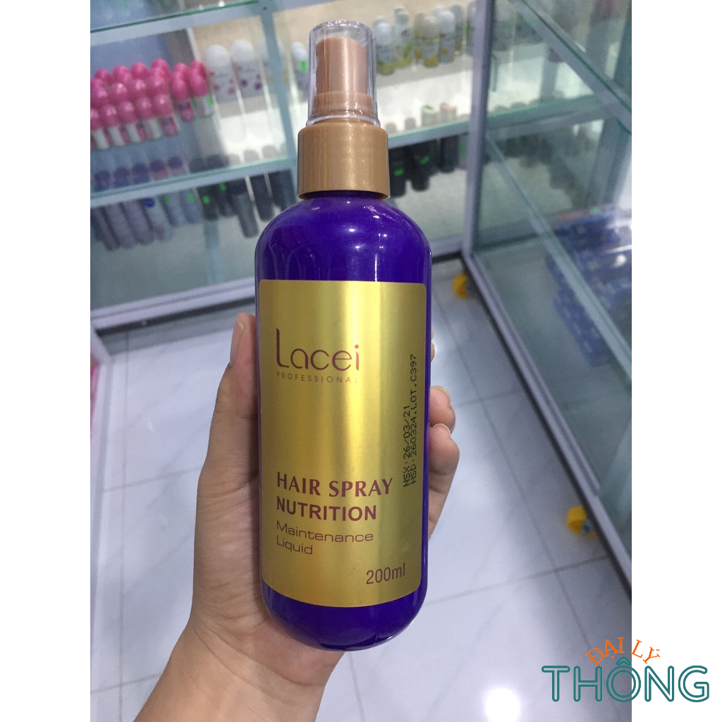 Xịt Dưỡng Tóc LACEI Improvement Spray Nursing | Hair Spray Nutrition 250ml / 200ml - Sữa dưỡng tóc phục hồi tóc hư tổn