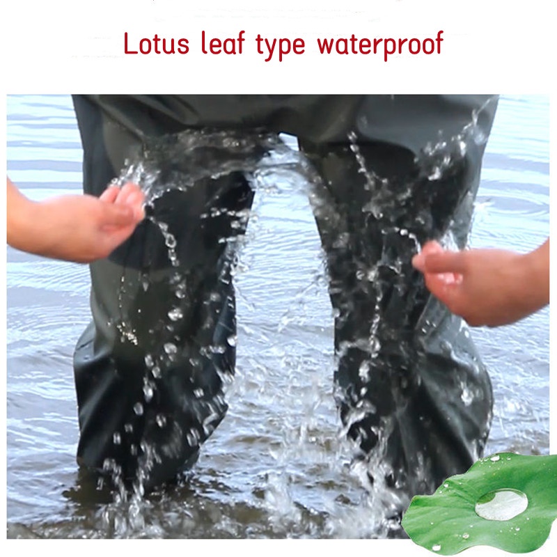 Bộ Áo Liền Quần Đi Mưa Dày Dặn Chống Nước Toàn Thân