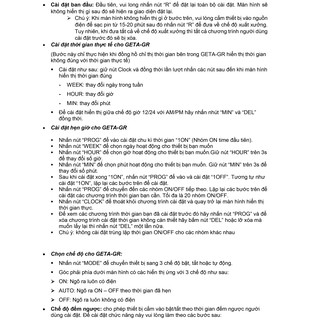 Ổ cắm hẹn giờ điện tử GETA-GR