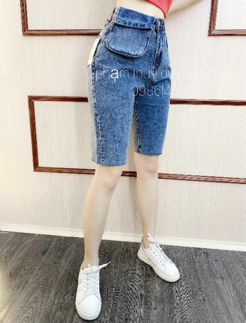 Quần ngố jean kèm ví hàng QCL1